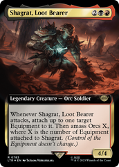 Shagrat, Loot Bearer (Extended Art) (Surge Foil) [The Lord of the Rings: Tales of Middle-Earth] | Golgari Games