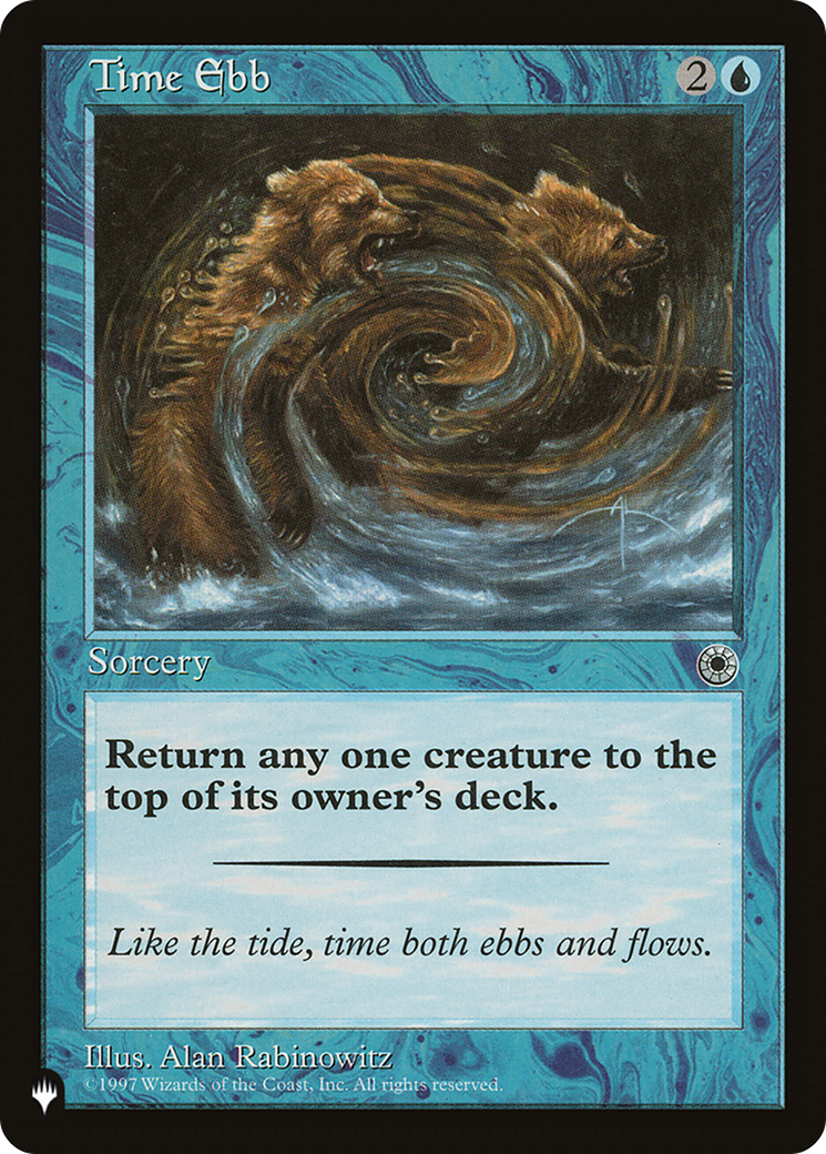 Time Ebb [The List] | Local Legends