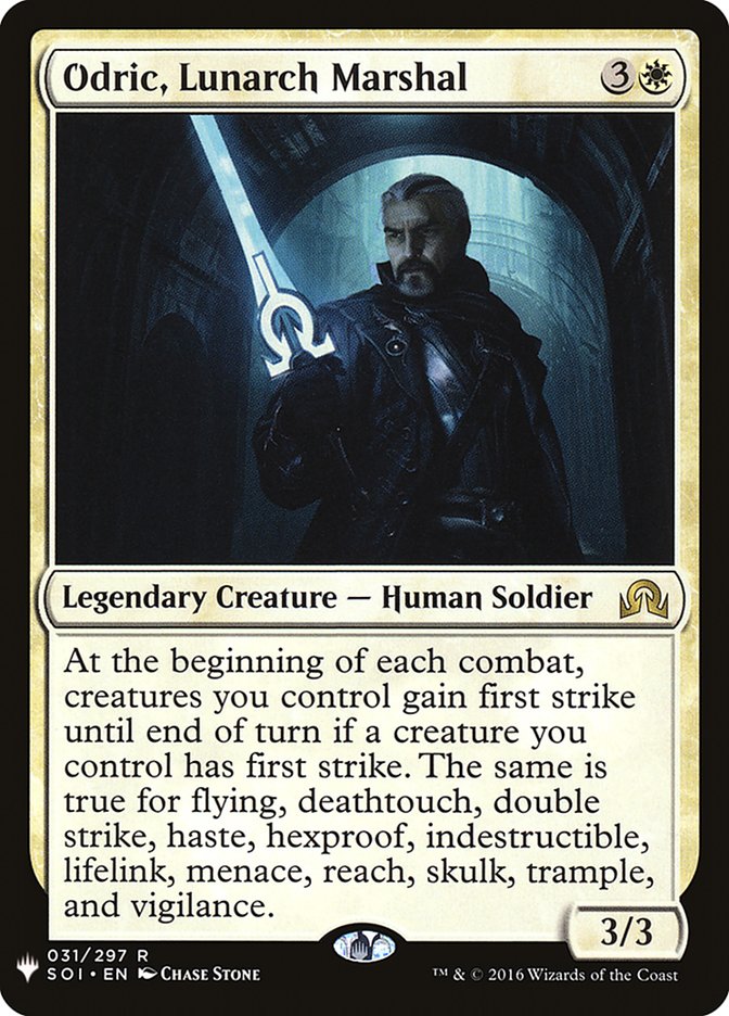 Odric, Lunarch Marshal [The List] | Local Legends