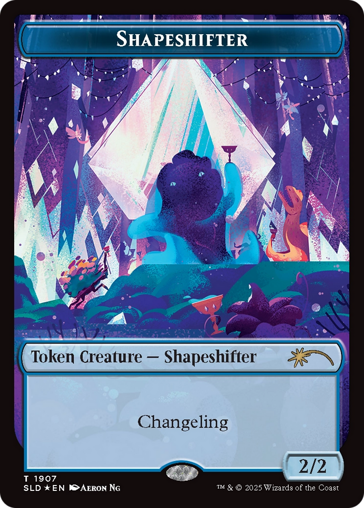 Shapeshifter Token (1907) (Double Rainbow Foil) [Secret Lair Drop Series] | Local Legends