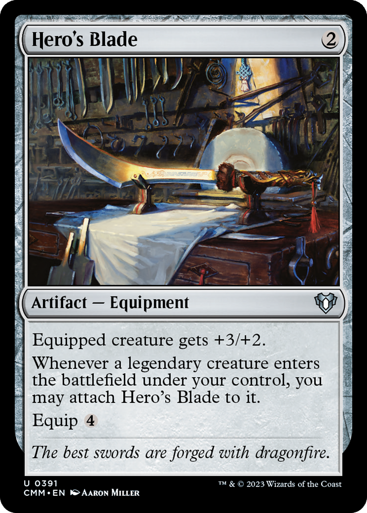 Hero's Blade [Commander Masters] | Local Legends