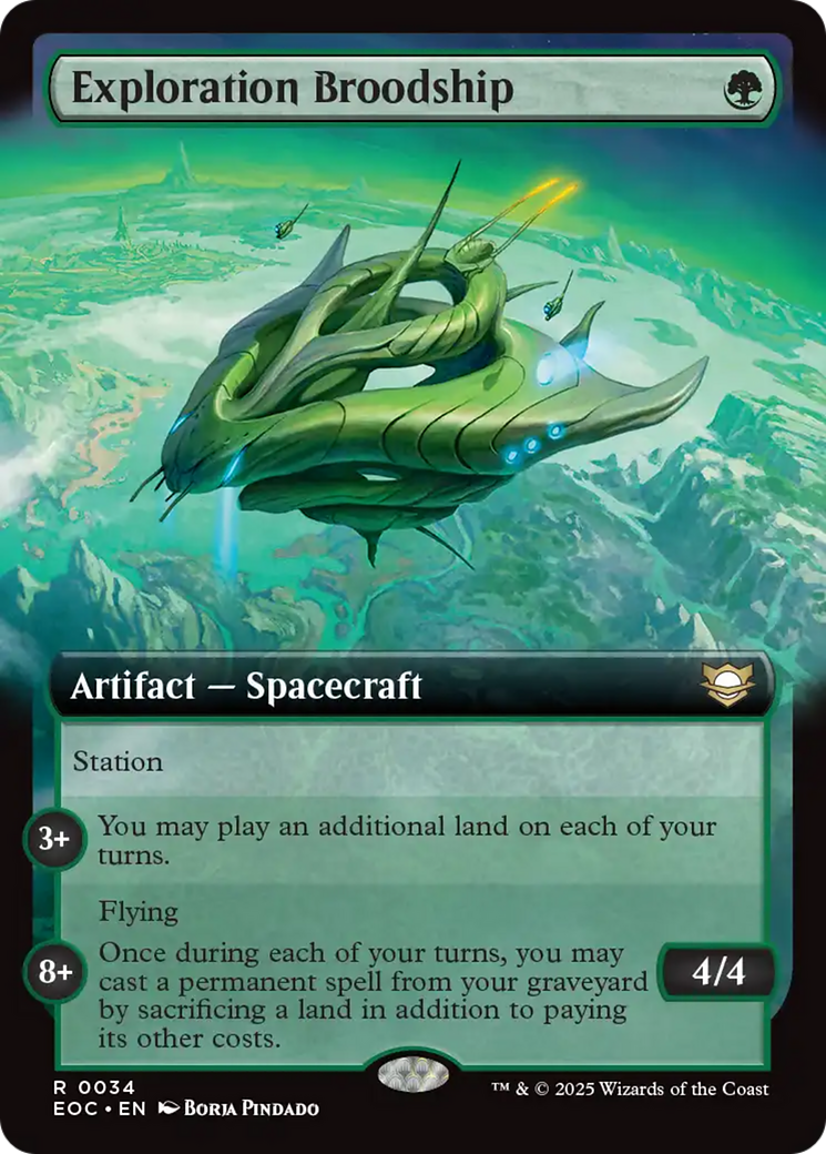 Exploration Broodship (Extended Art) [Edge of Eternities Commander] | Local Legends