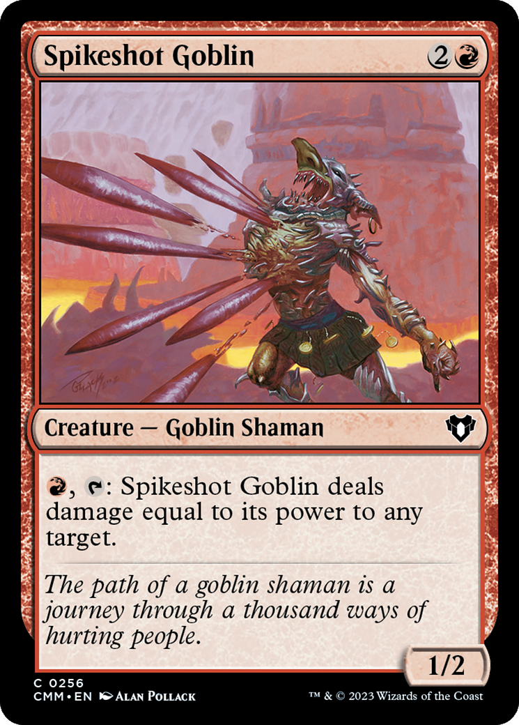 Spikeshot Goblin [Commander Masters] | Local Legends