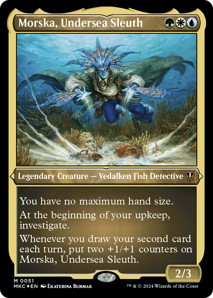 Morska, Undersea Sleuth (Display Commander) [Murders at Karlov Manor Commander] | Local Legends