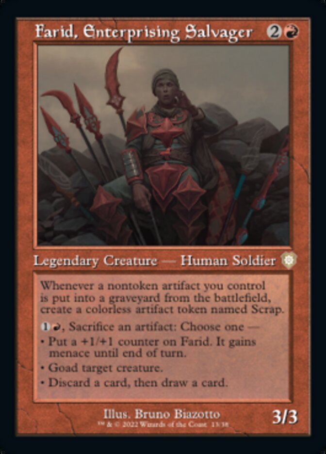 Farid, Enterprising Salvager (Retro) [The Brothers' War Commander] | Local Legends