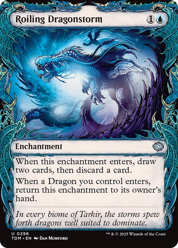 Roiling Dragonstorm (Showcase) [Tarkir: Dragonstorm] | Local Legends