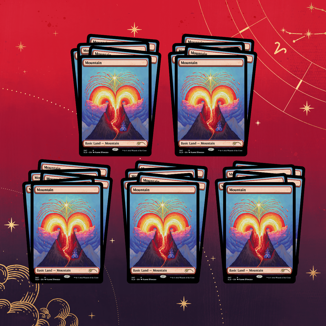 Secret Lair: Drop Series - The Astrology Lands (Aries Bundle - Non-Foil) | Local Legends