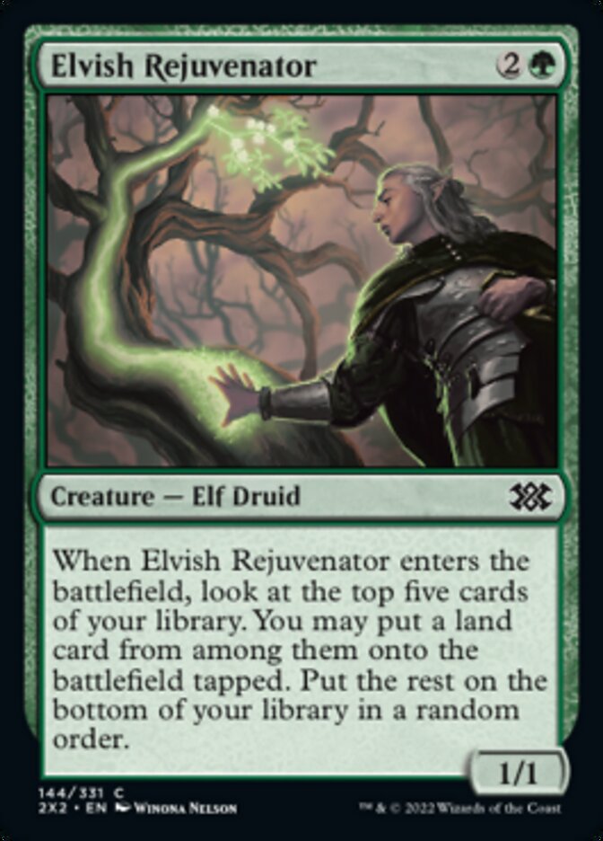 Elvish Rejuvenator [Double Masters 2022] | Local Legends