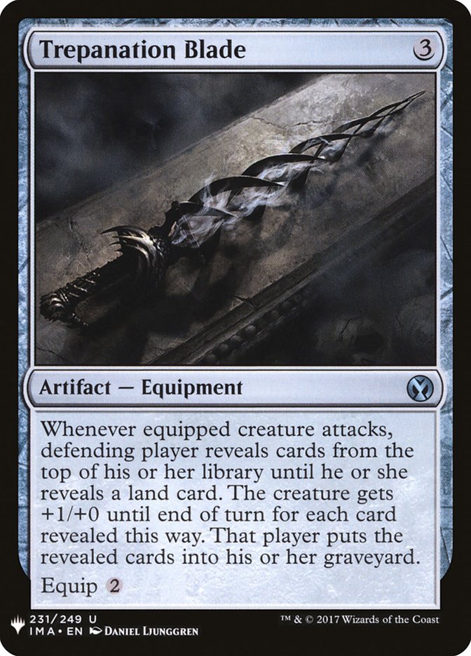 Trepanation Blade [Mystery Booster] | Local Legends