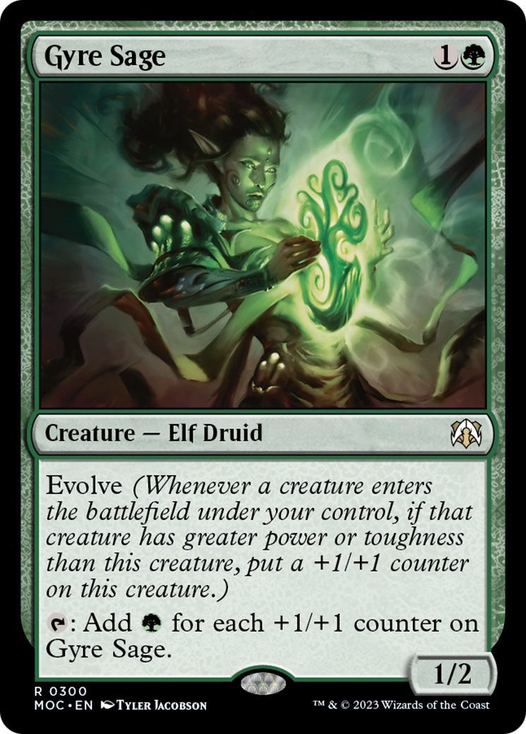 Gyre Sage [March of the Machine Commander] | Local Legends