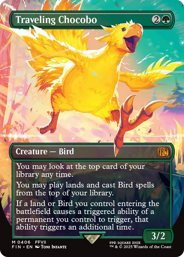 Traveling Chocobo (Borderless) [FINAL FANTASY] | Local Legends
