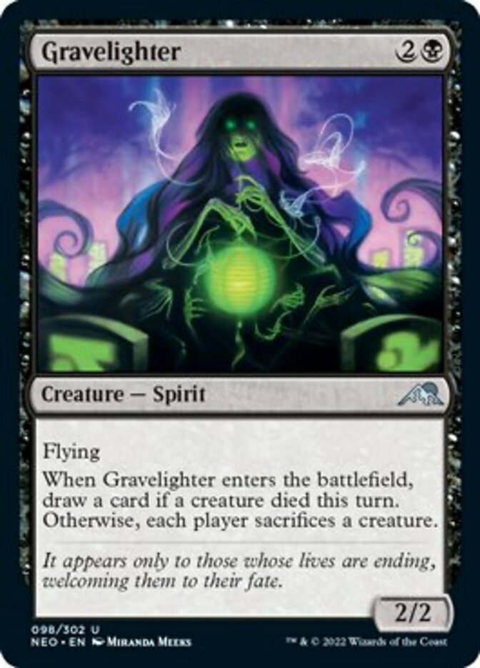 Gravelighter [Kamigawa: Neon Dynasty] | Golgari Games