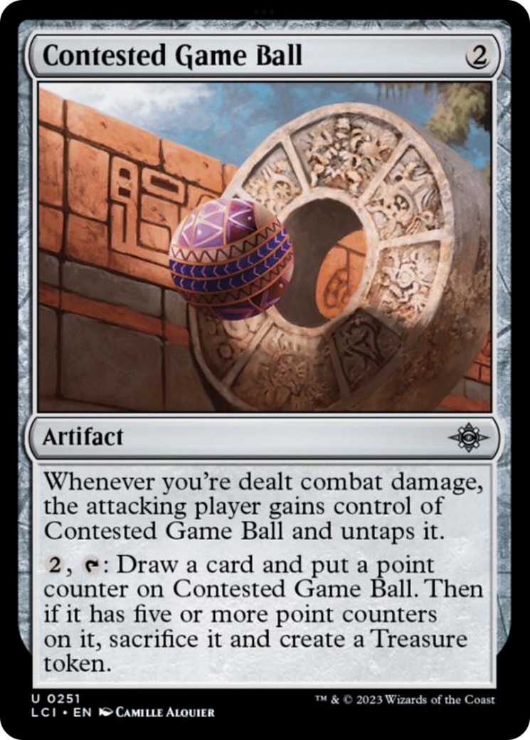 Contested Game Ball [The Lost Caverns of Ixalan] | Local Legends