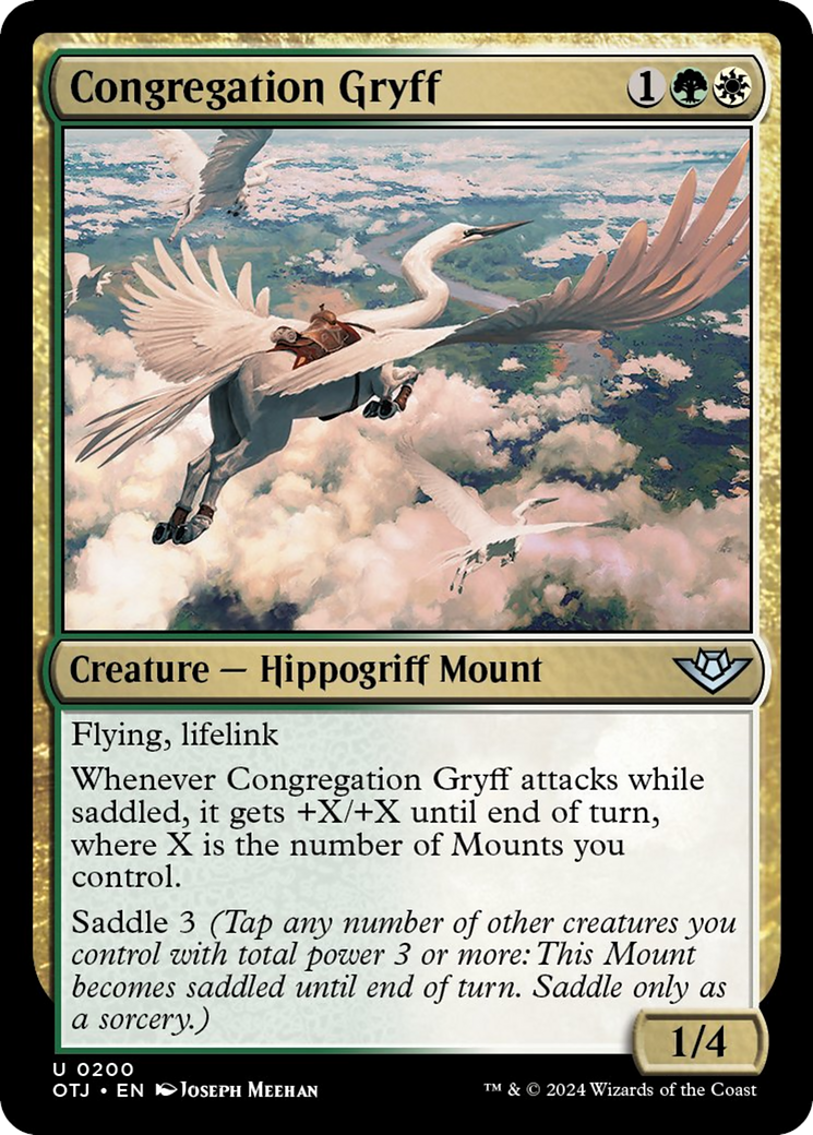 Congregation Gryff [Outlaws of Thunder Junction] | Local Legends