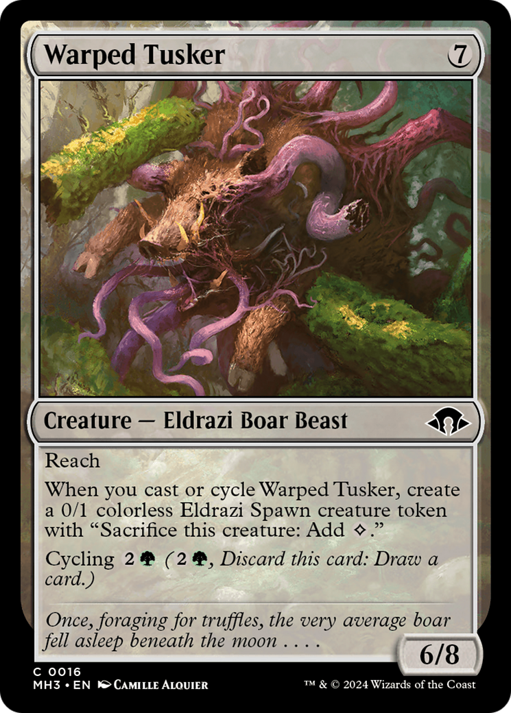 Warped Tusker [Modern Horizons 3] | Golgari Games