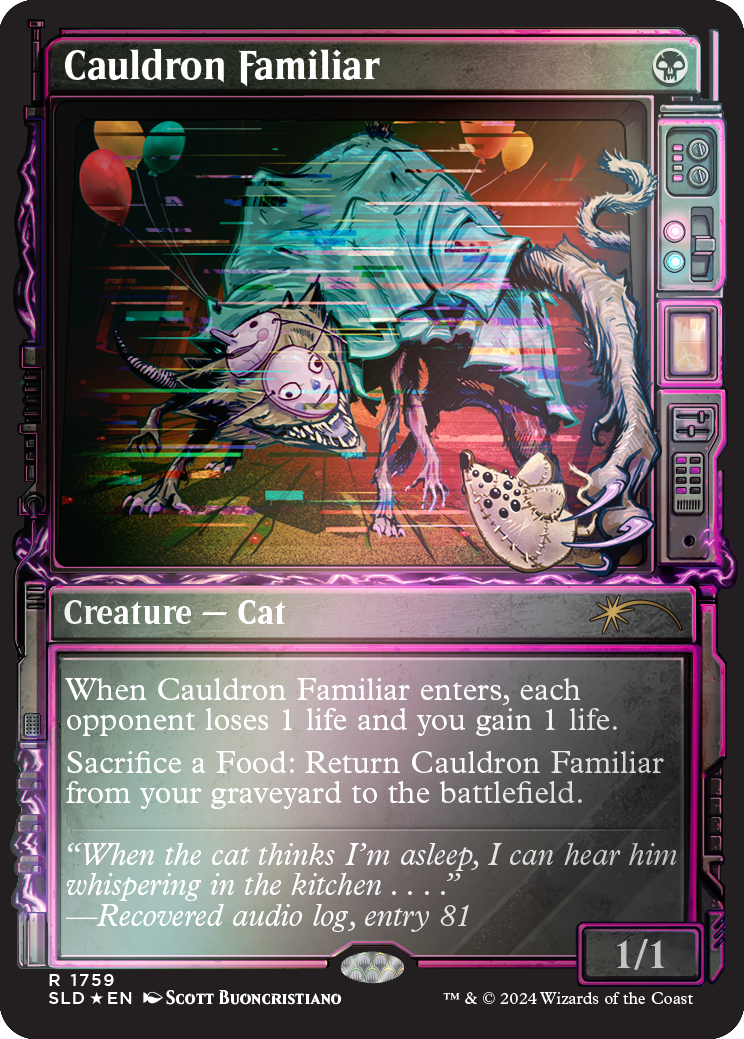 Cauldron Familiar (Rainbow Foil) [Secret Lair Drop Series] | Local Legends