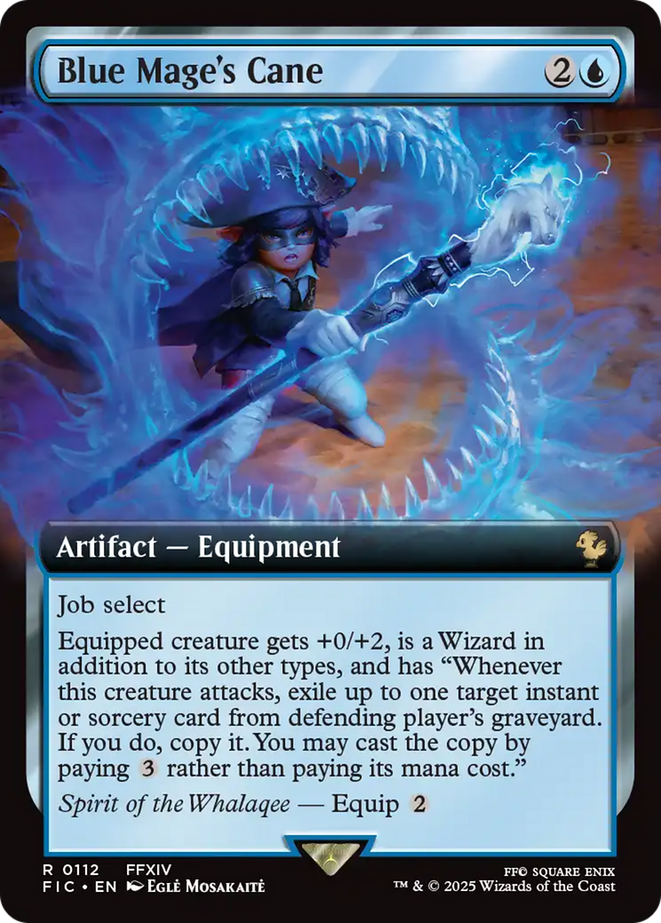 Blue Mage's Cane (Extended Art) [FINAL FANTASY Commander] | Local Legends