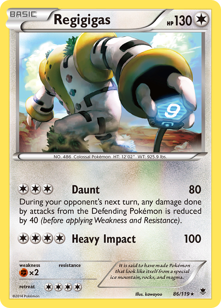 Regigigas (86/119) [XY: Phantom Forces] | Local Legends