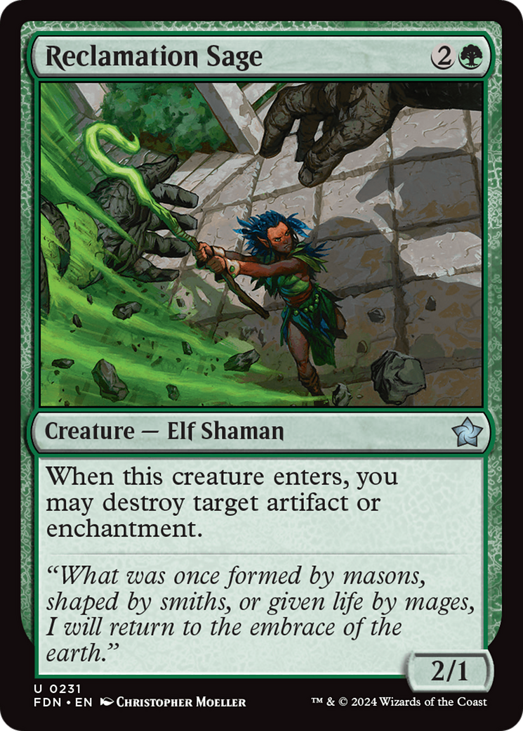 Reclamation Sage [Foundations] | Local Legends