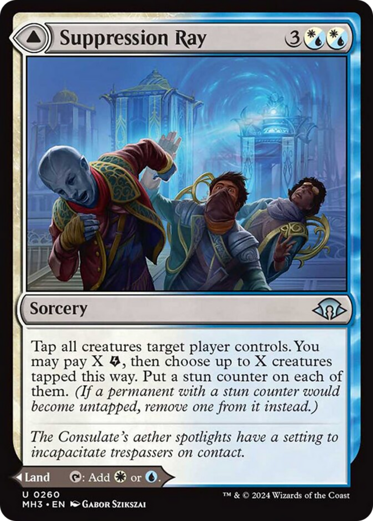 Suppression Ray // Orderly Plaza [Modern Horizons 3] | Local Legends