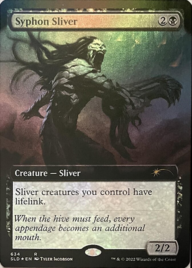 Syphon Sliver (Extended Art) [Secret Lair Drop Promos] | Local Legends