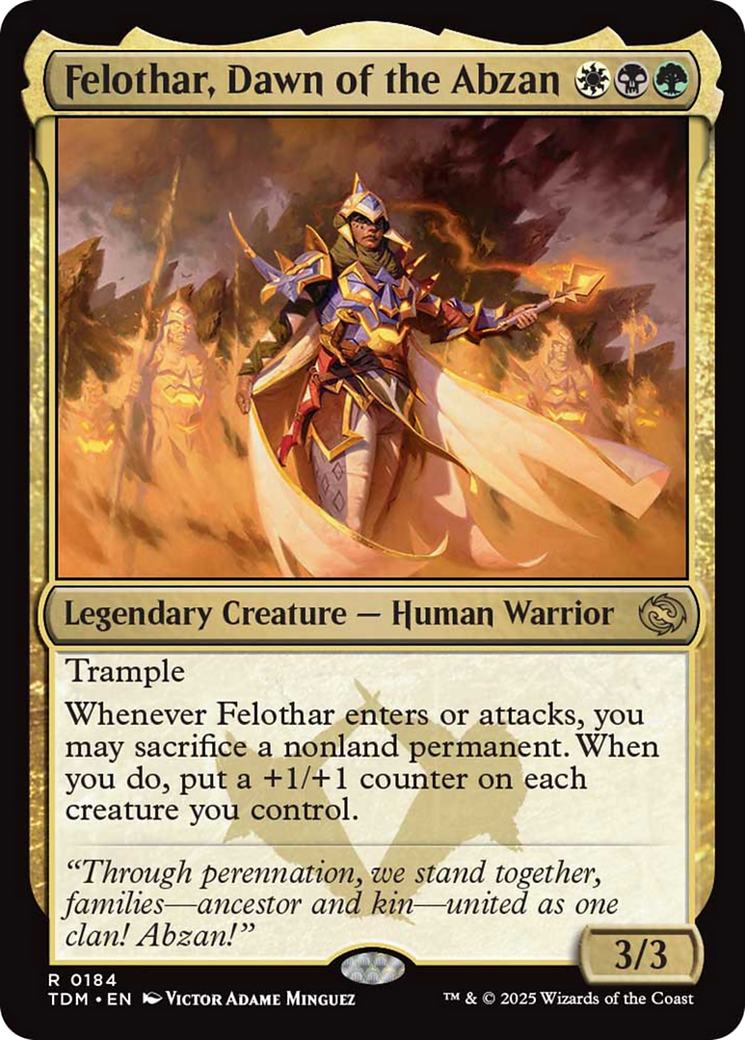 Felothar, Dawn of the Abzan [Tarkir: Dragonstorm] | Local Legends