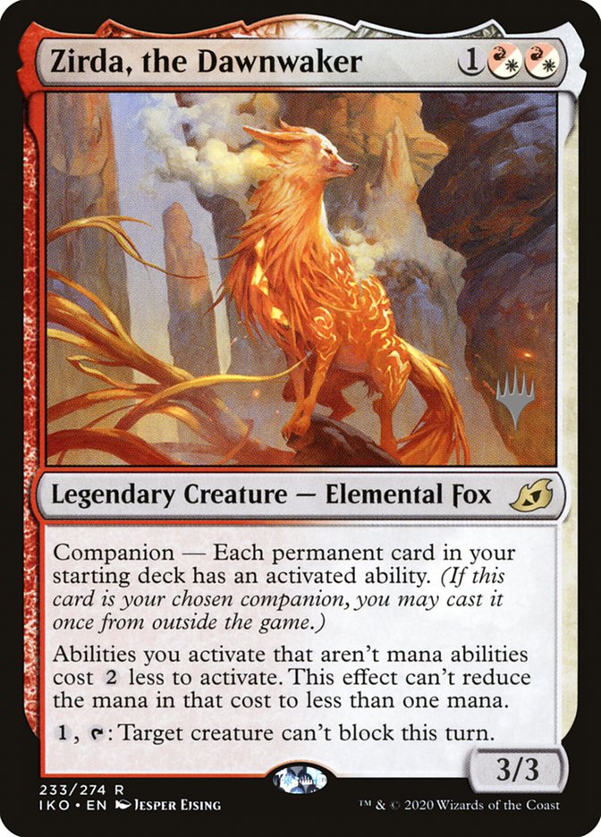 Zirda, the Dawnwaker (Promo Pack) [Ikoria: Lair of Behemoths Promos] | Local Legends
