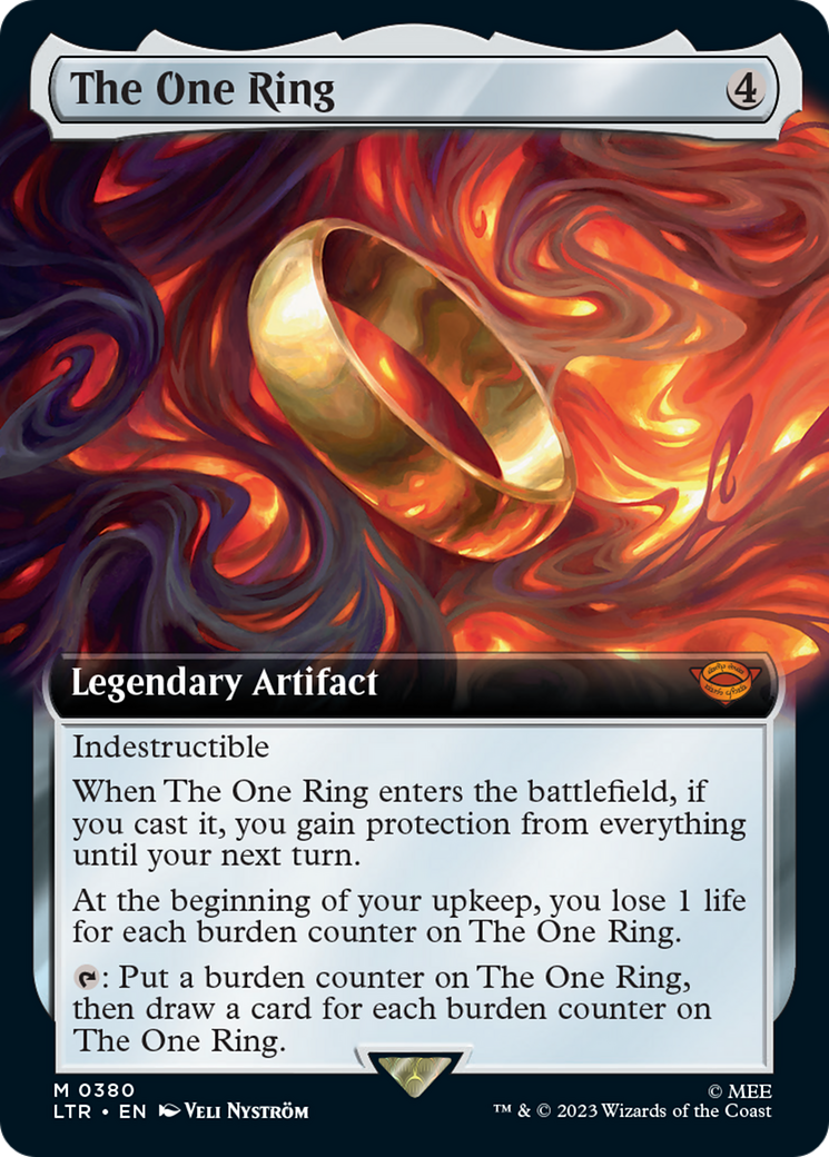 The One Ring (Extended Art) [The Lord of the Rings: Tales of Middle-Earth] | Golgari Games