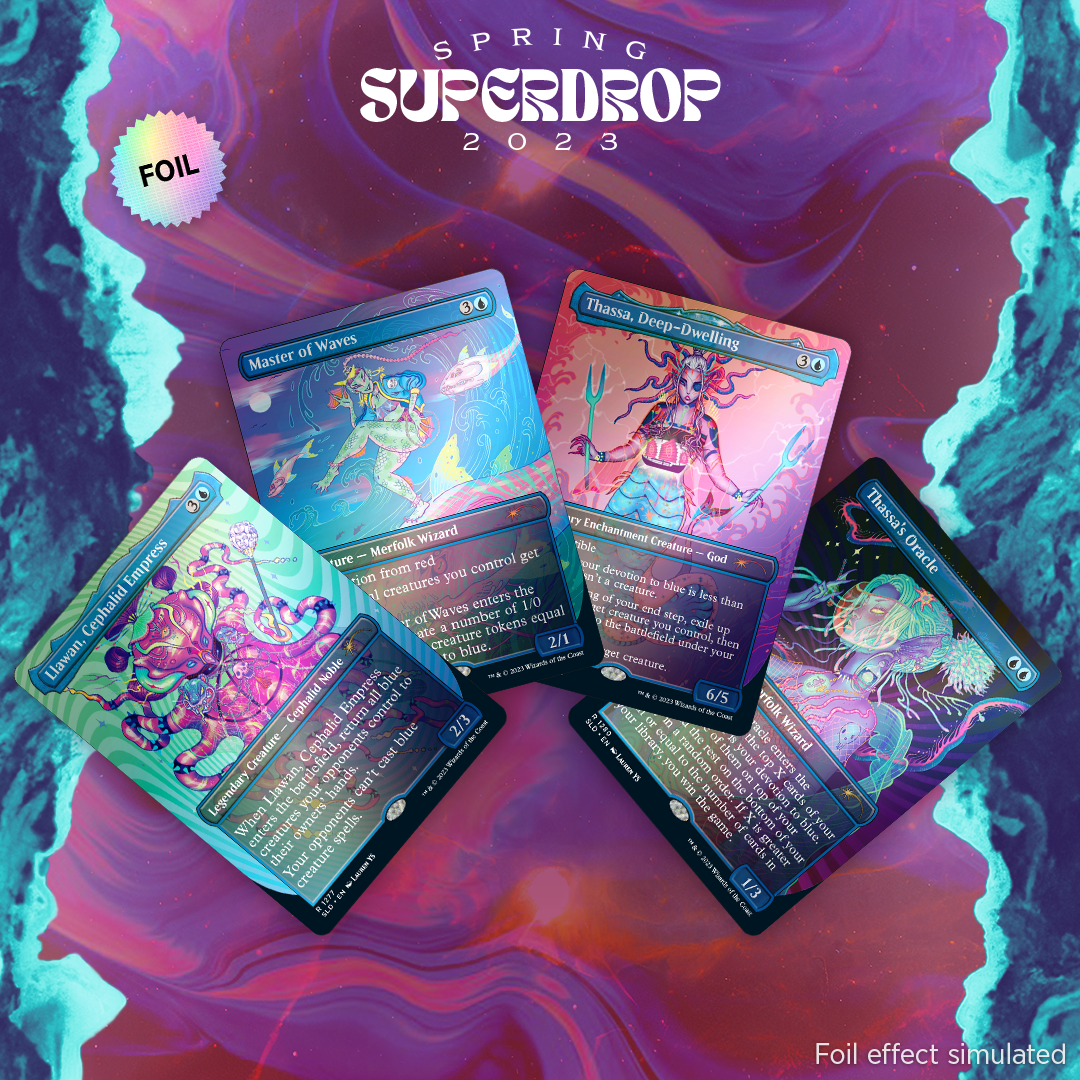 Secret Lair: Drop Series - Cool Ocean Breeze (Foil Edition) | Local Legends