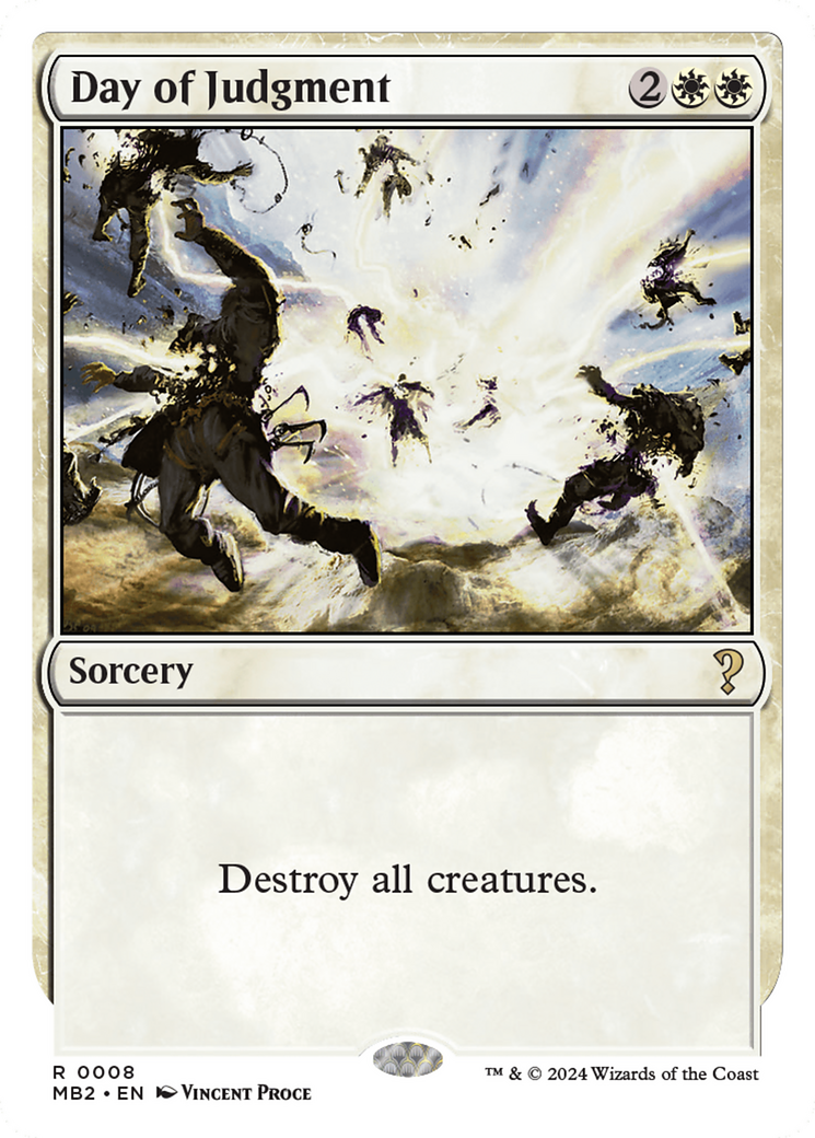 Day of Judgment (White Border) [Mystery Booster 2] | Local Legends