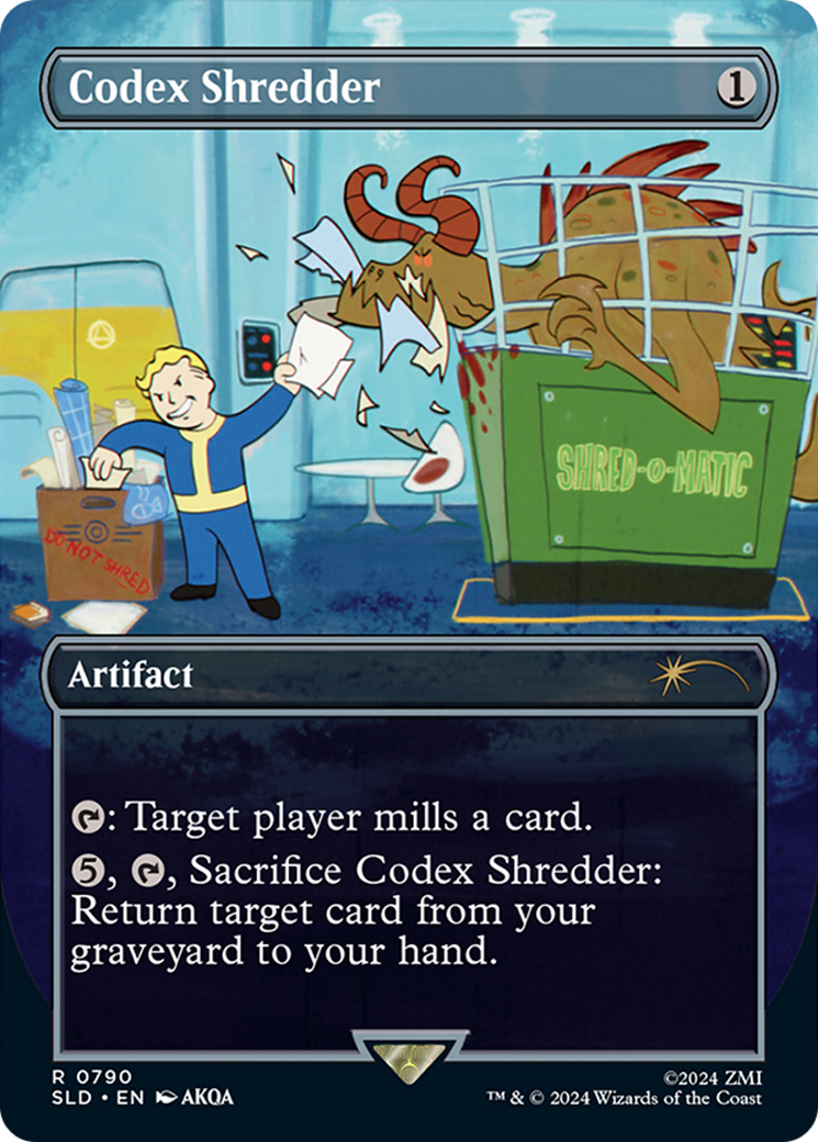 Codex Shredder (Rainbow Foil) [Secret Lair Drop Series] | Local Legends