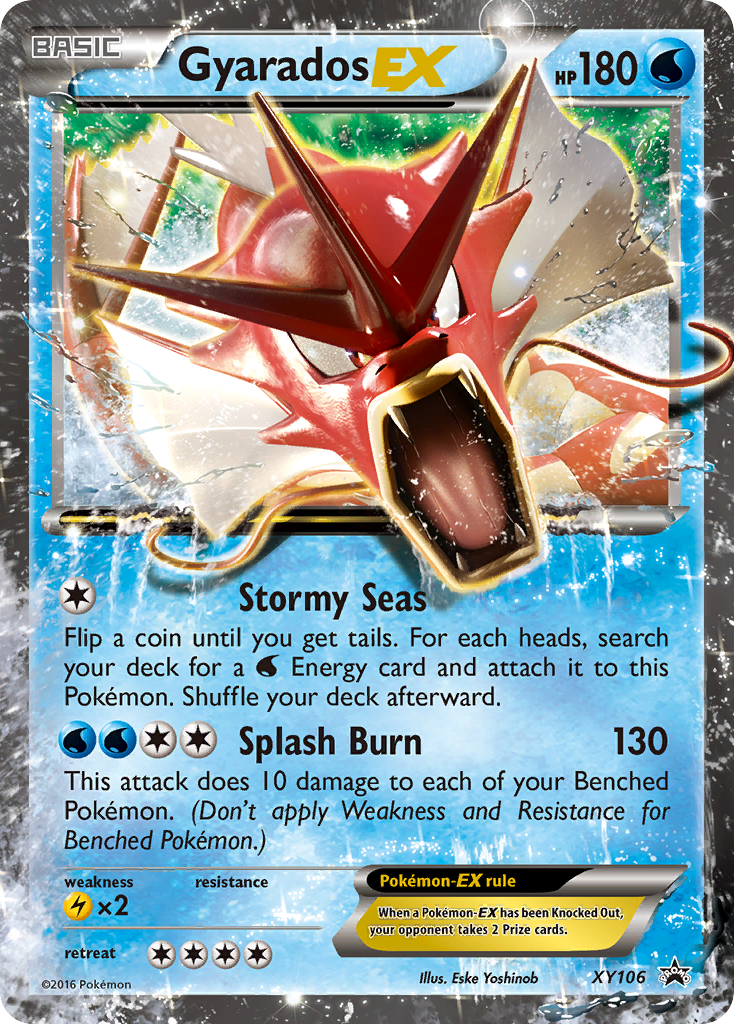 Gyarados EX (XY106) [XY: Black Star Promos] | Golgari Games