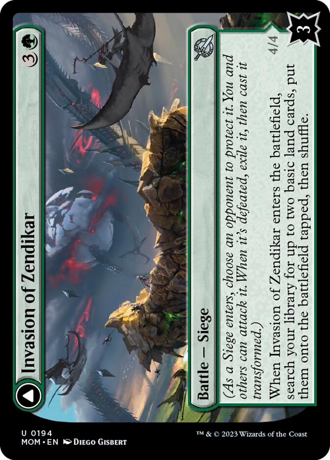 Invasion of Zendikar // Awakened Skyclave [March of the Machine] | Local Legends