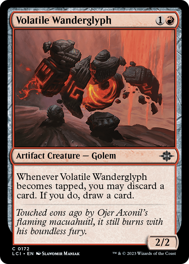 Volatile Wanderglyph [The Lost Caverns of Ixalan] | Golgari Games