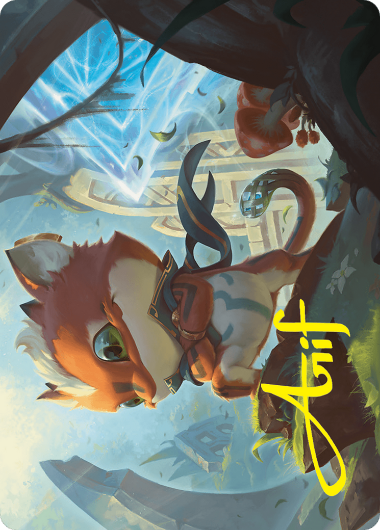 Loot, Exuberant Explorer Art Card (12/54) (Gold-Stamped Signature) [Foundations Art Series] | Local Legends