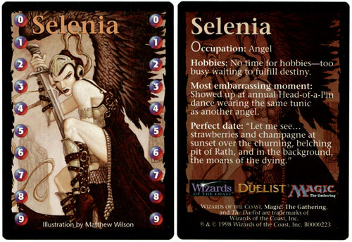 Selenia Life Counter Token [Media Promos] | Golgari Games