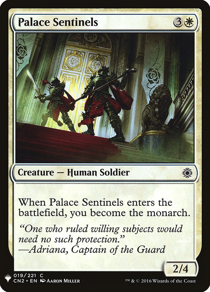 Palace Sentinels [Mystery Booster] | Local Legends