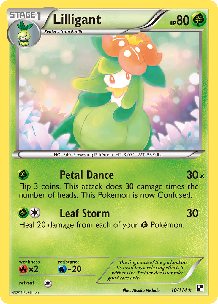 Lilligant (10/114) [Black & White: Base Set] | Local Legends