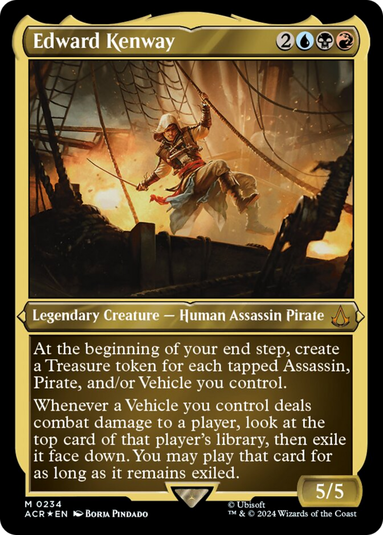 Edward Kenway (Foil Etched) [Assassin's Creed] | Local Legends