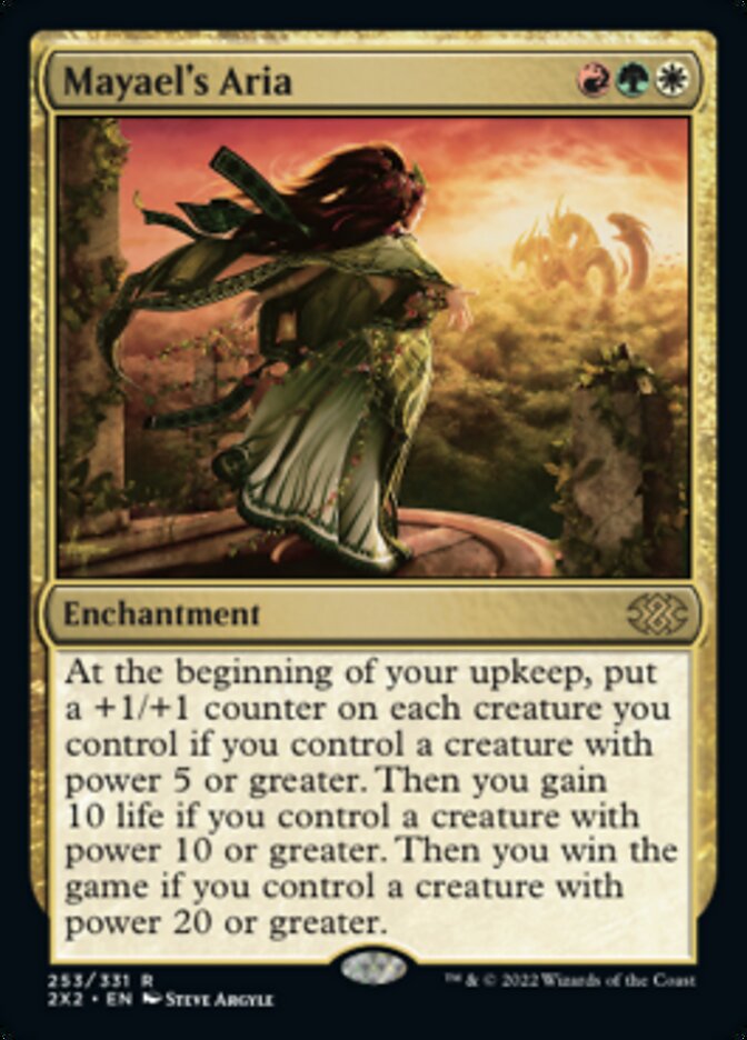Mayael's Aria [Double Masters 2022] | Local Legends