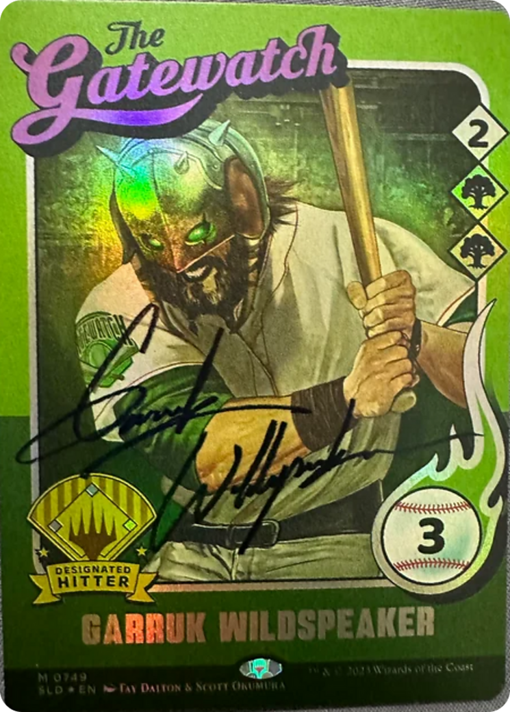 Garruk Wildspeaker (749) (Autographed) [Secret Lair Drop Series] | Local Legends