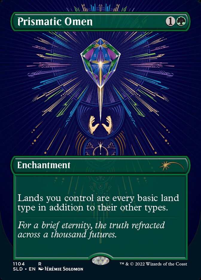 Prismatic Omen (Borderless) [Secret Lair Drop Series] | Local Legends
