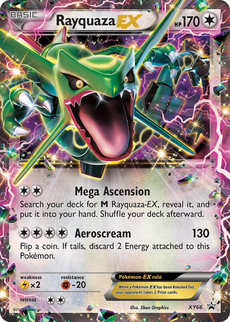 Rayquaza EX (XY66) [XY: Black Star Promos] | Golgari Games