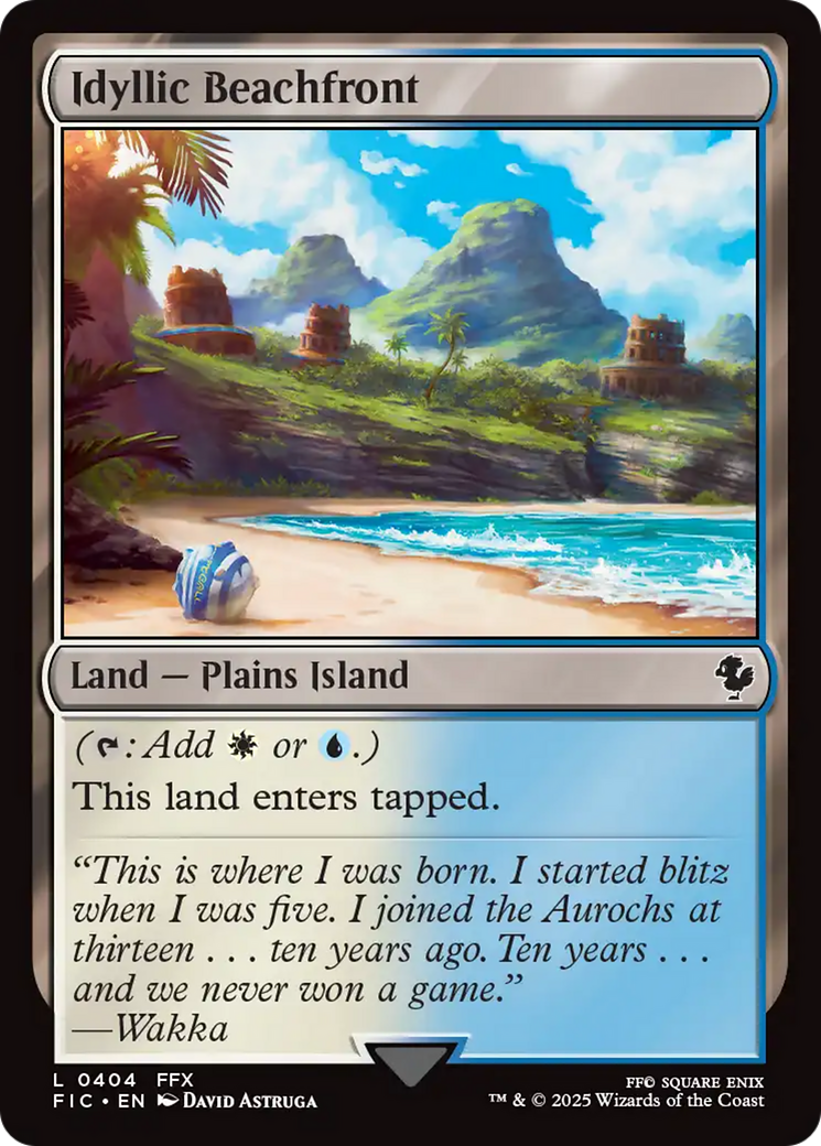 Idyllic Beachfront [FINAL FANTASY Commander] | Local Legends