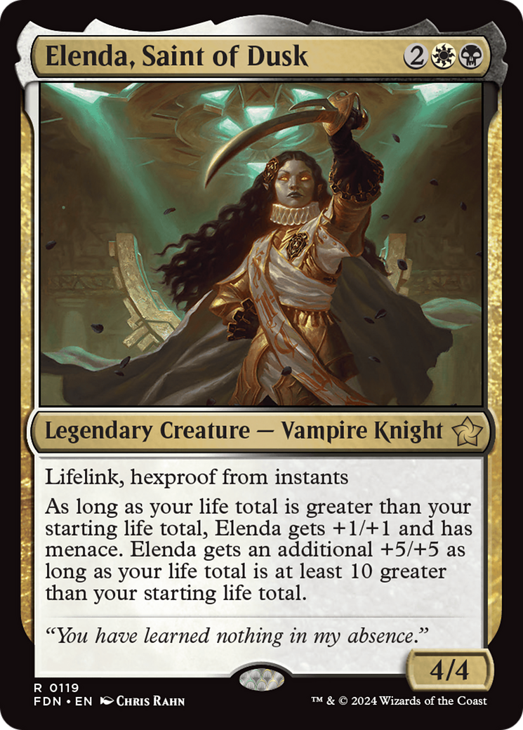 Elenda, Saint of Dusk [Foundations] | Local Legends