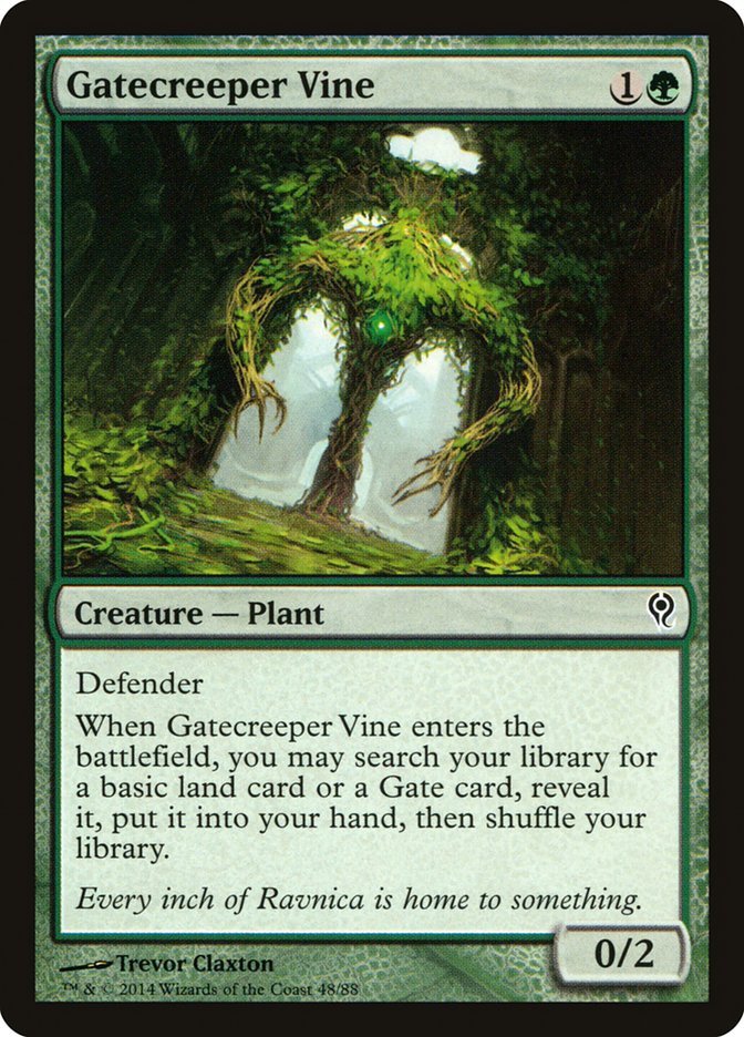 Gatecreeper Vine [Duel Decks: Jace vs. Vraska] | Golgari Games