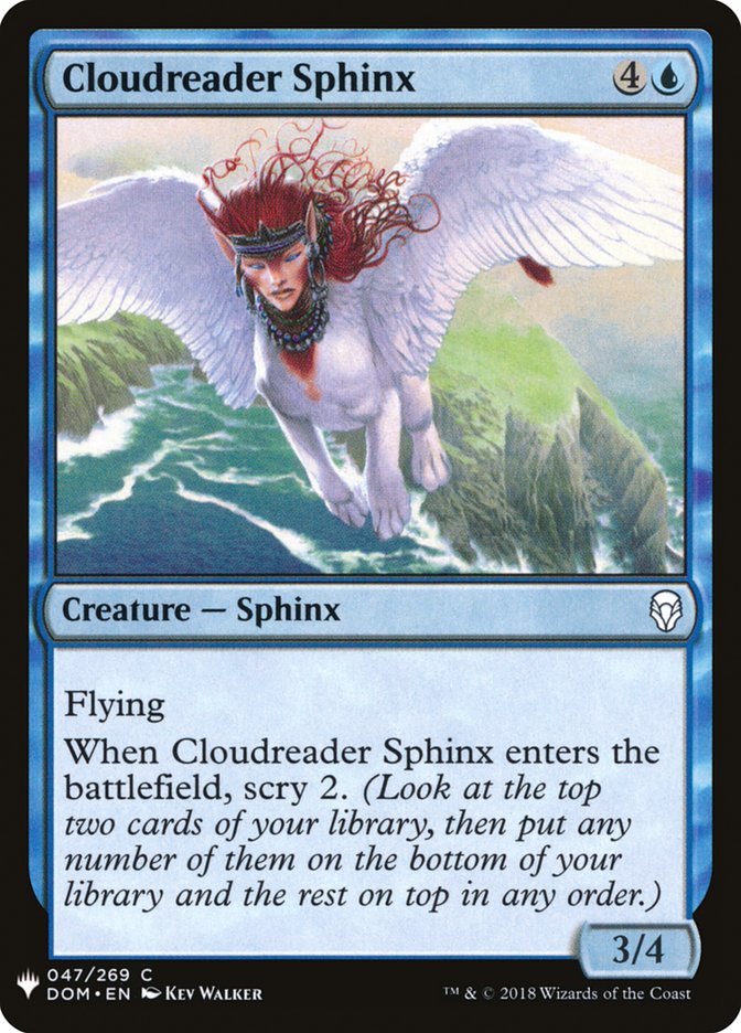 Cloudreader Sphinx [Mystery Booster] | Local Legends