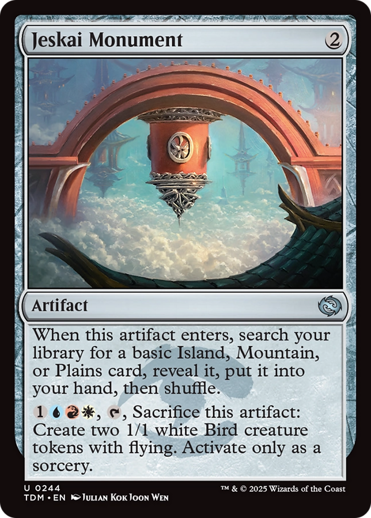 Jeskai Monument [Tarkir: Dragonstorm] | Local Legends