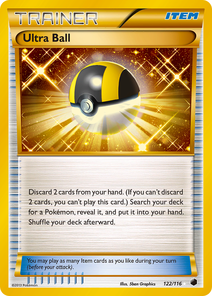 Ultra Ball (122/116) [Black & White: Plasma Freeze] | Local Legends