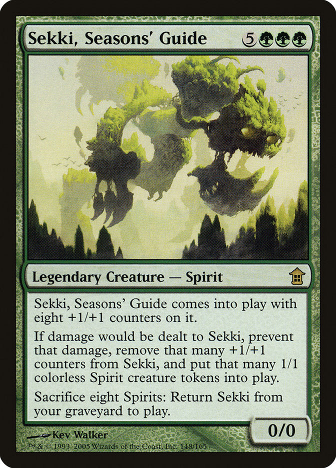 Sekki, Seasons' Guide [Saviors of Kamigawa] | Golgari Games